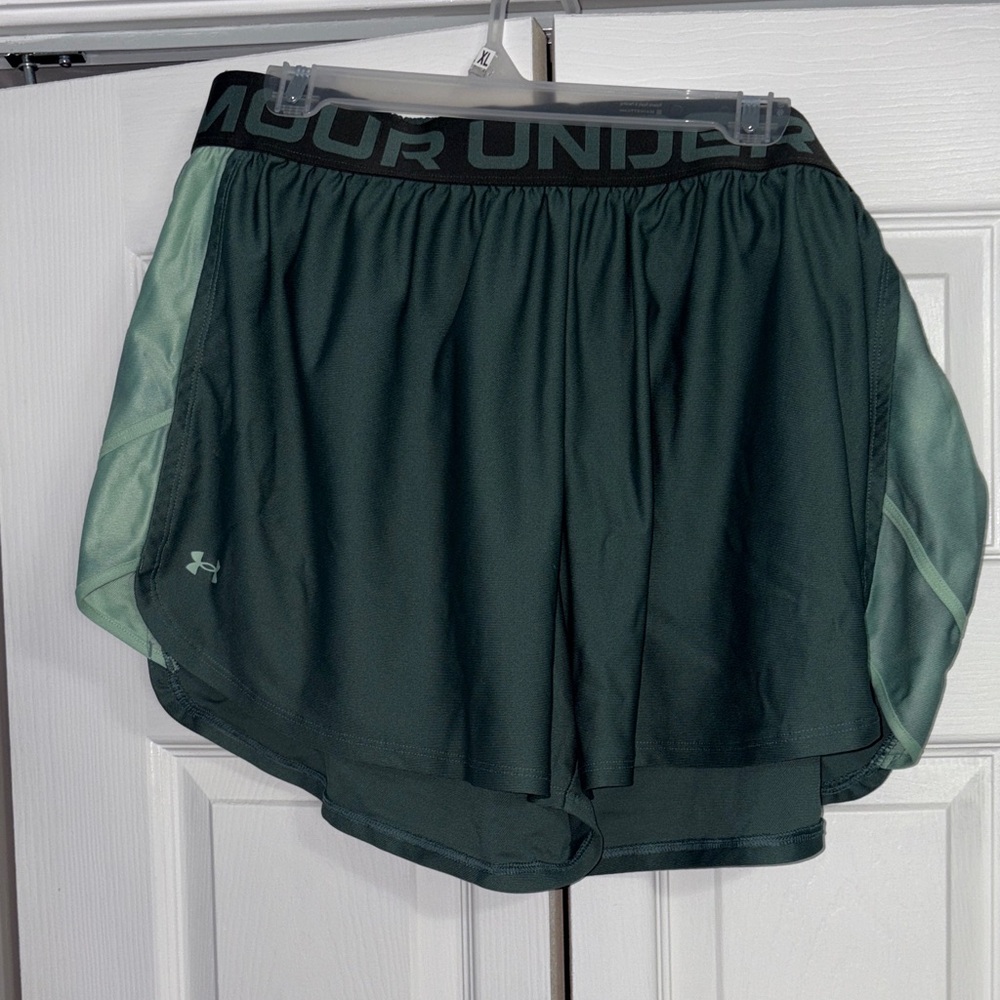 Under Armour Green Athletic Shorts